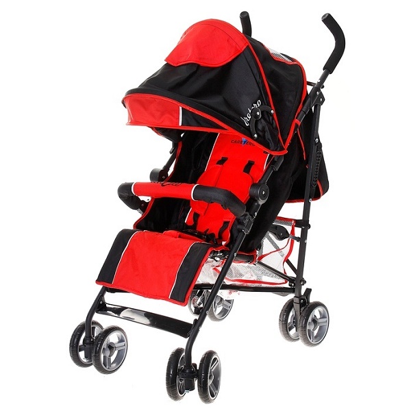 Прогулочная коляска Caretero Luvio - красный